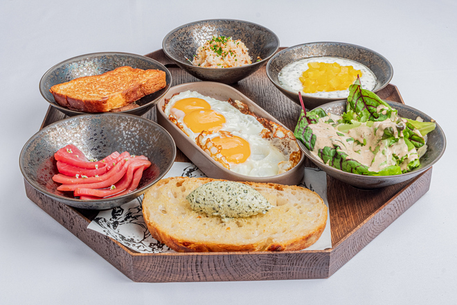 Мясо краба в сливочном масле